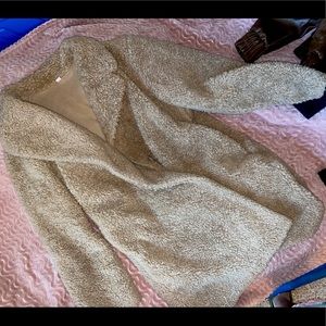 Woman’s Sherpa Long Coat